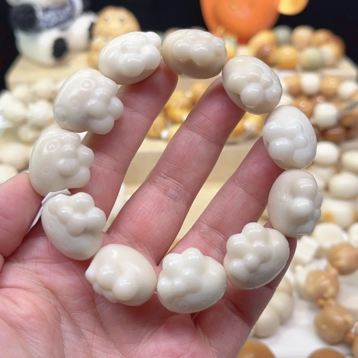 菩提根/象牙果手串兔子头1-25-120