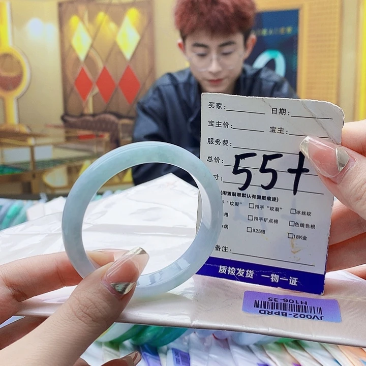 翡翠未镶嵌手镯0000……
