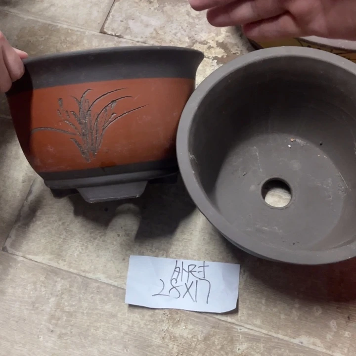 紫砂紫砂花盆破损包赔