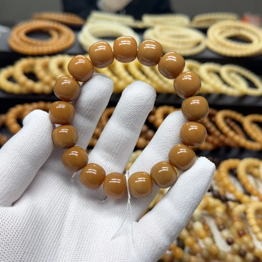 菩提根/象牙果手串13×14 11年 精工