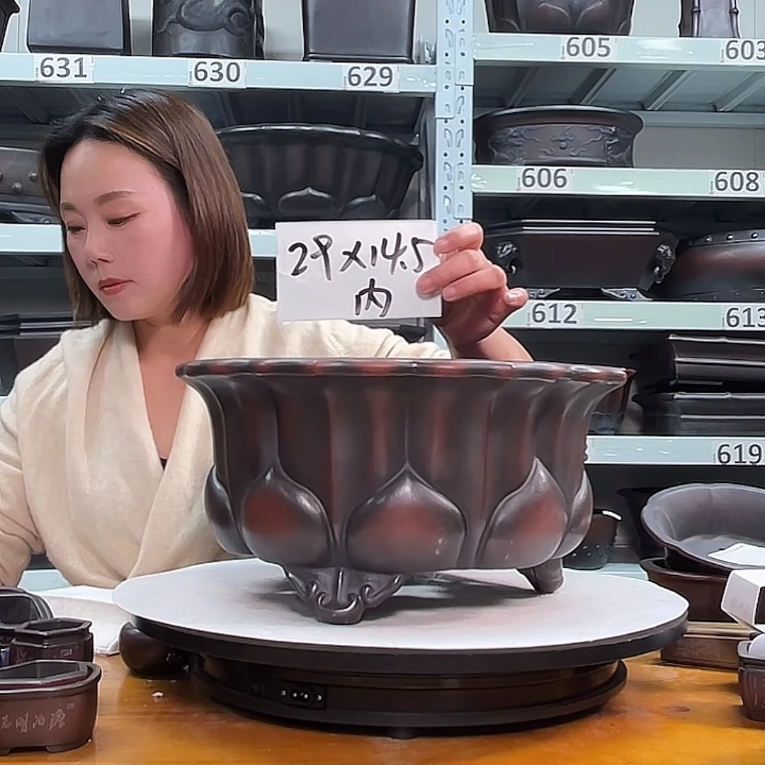 紫砂花盆宜兴紫砂2