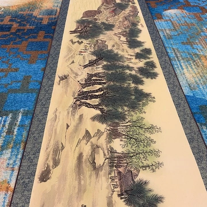 大***乐国画徐文清老师去伪存真原作