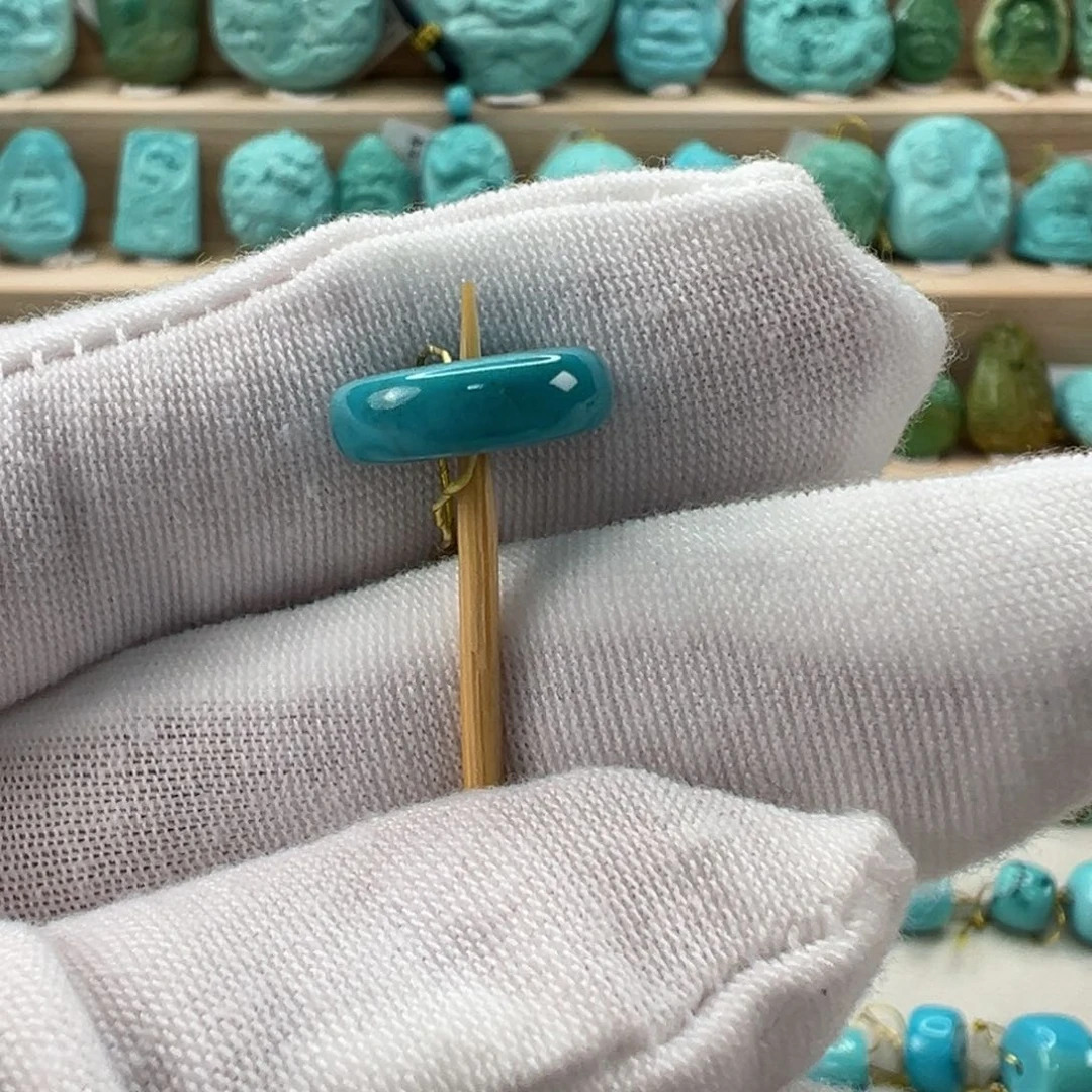 未镶嵌绿松石隔片12.8x4.1mm