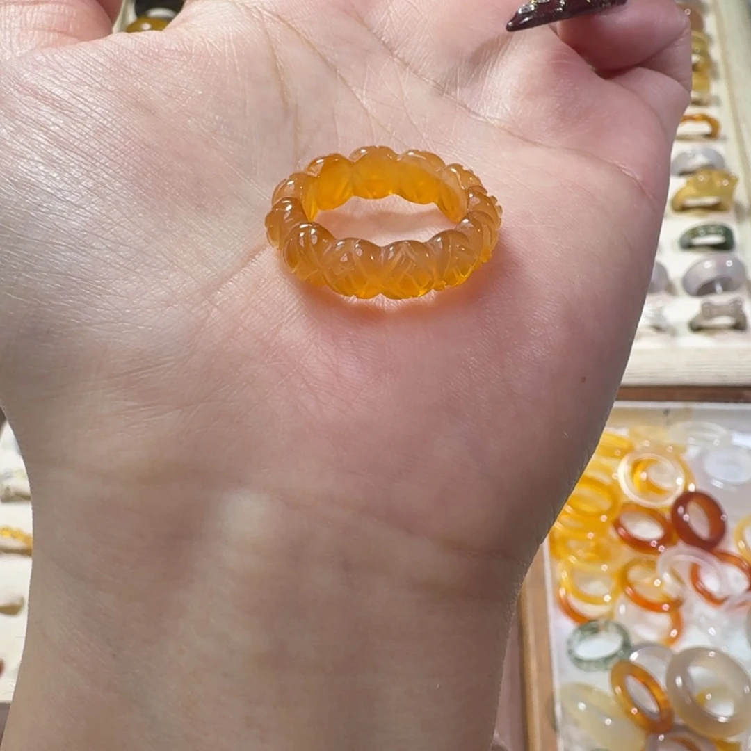 未镶嵌戒指玛瑙/玉髓931港15