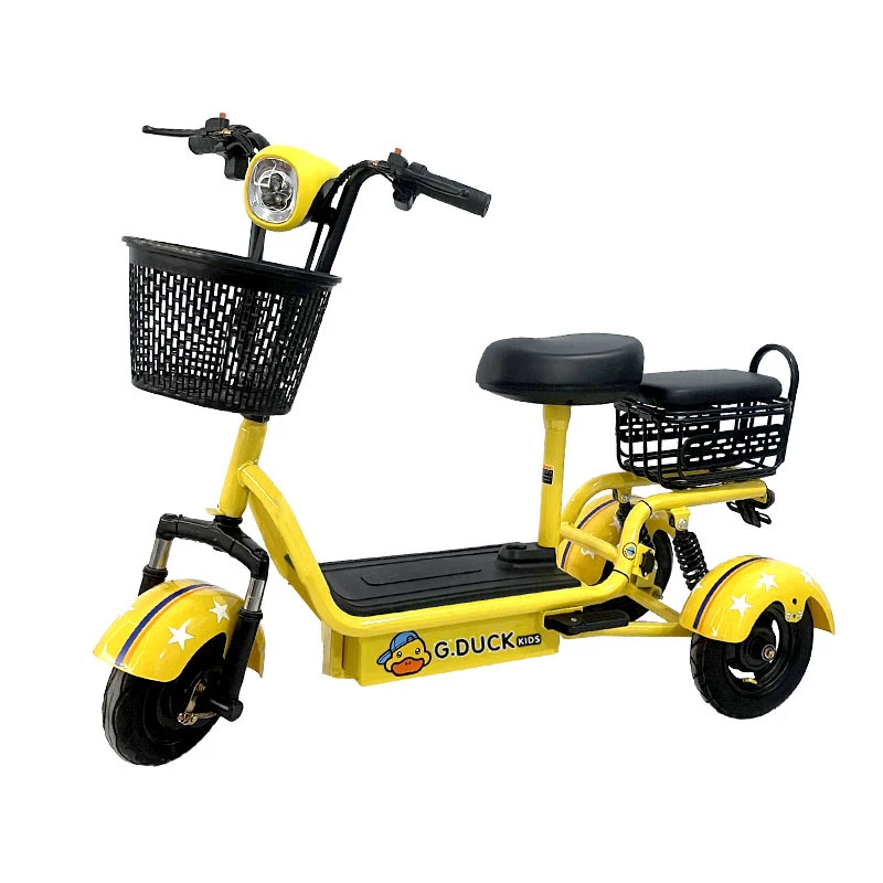 【未开价 不要拍】小黄鸭电动三轮车小型折叠老年代步三轮电动车