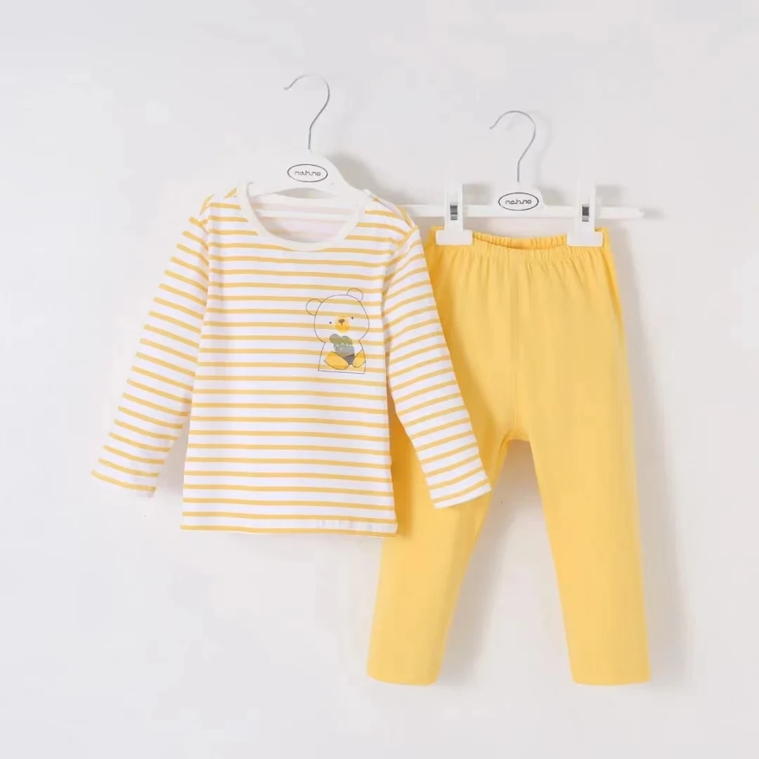 82312281黄色条纹家居服