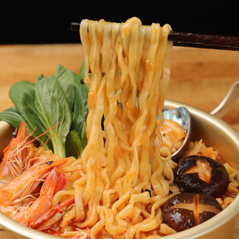 韩国进口方便面不倒翁金海鲜拉面方便速食泡面煮面袋装面