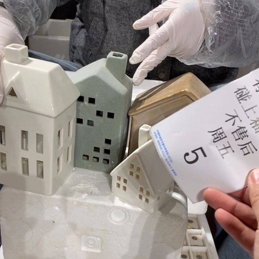 【闪购商品】摆件是**意陶瓷摆件瑕疵特卖