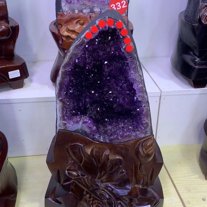 紫晶大型摆件（非配饰）未镶嵌