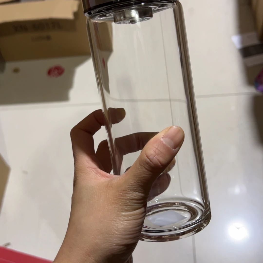 希7721单层烫手玻璃杯530ml