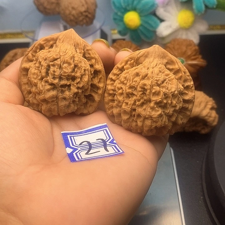 把件文玩核桃47官帽