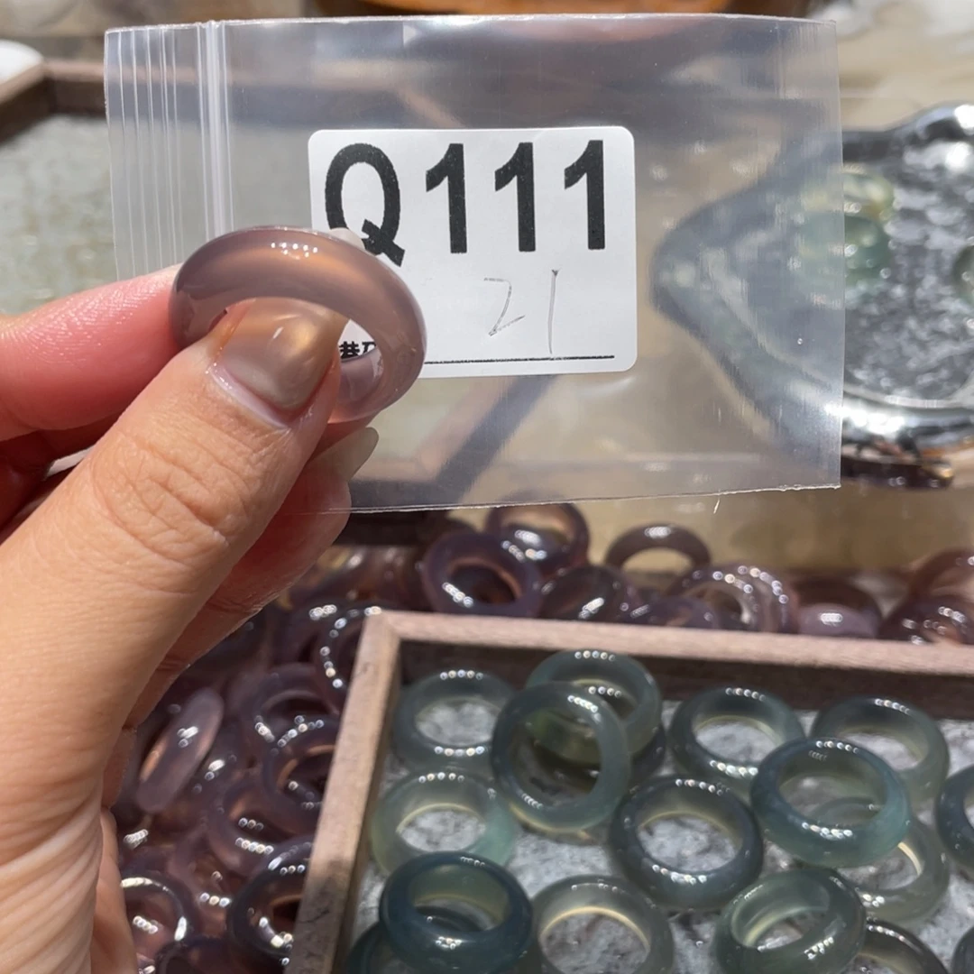 玛瑙/玉髓未镶嵌戒指111