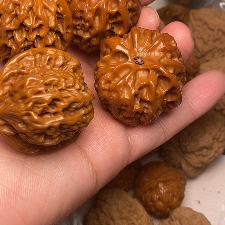 文玩核桃把件苹果39