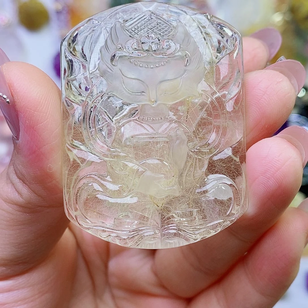 未镶嵌吊坠(赠链)水晶