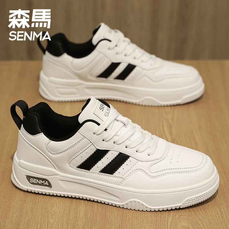 森马男鞋2025夏季新款学生休闲小白潮鞋软底经典百搭运动板鞋男款