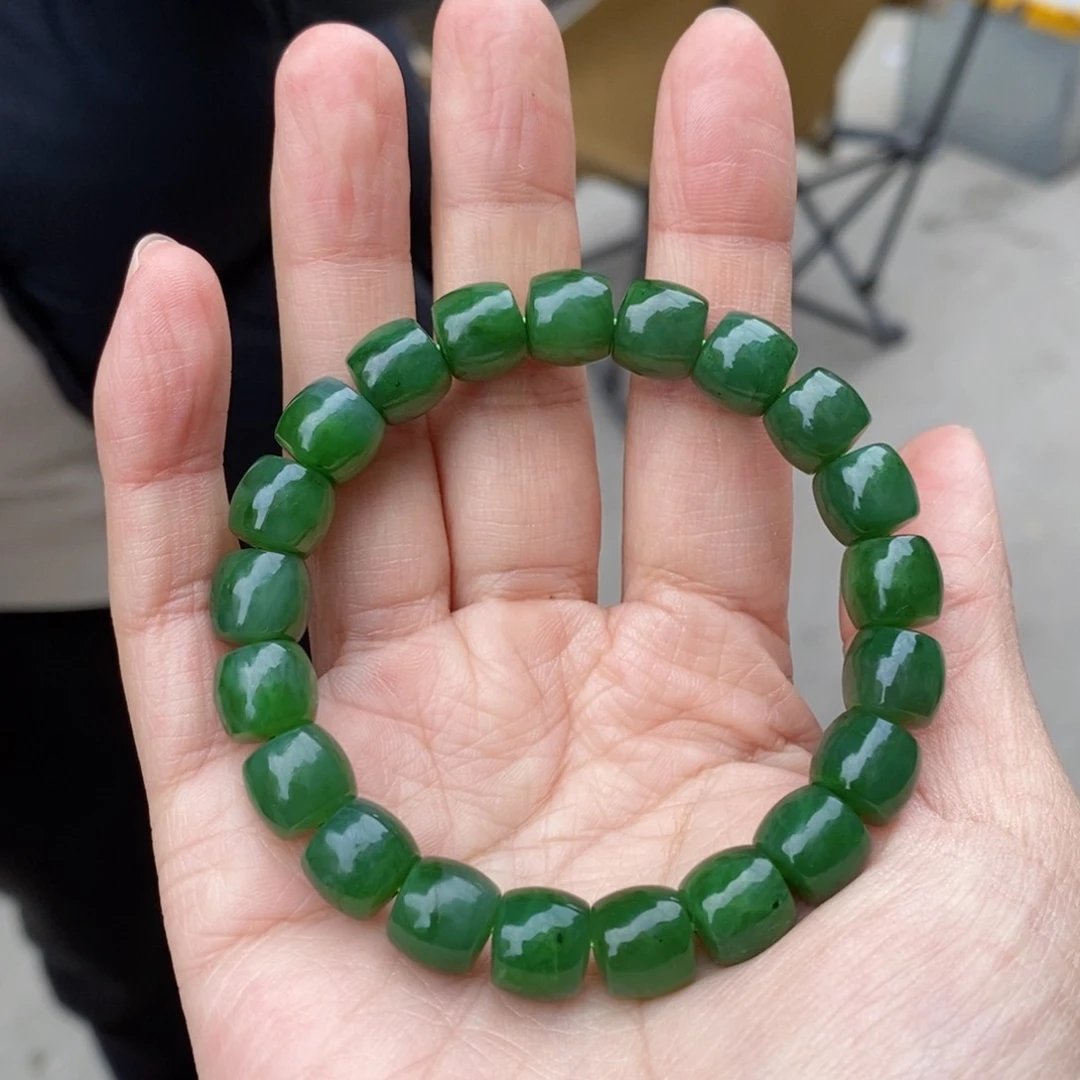 未镶嵌和田玉手串多样性拍一发一