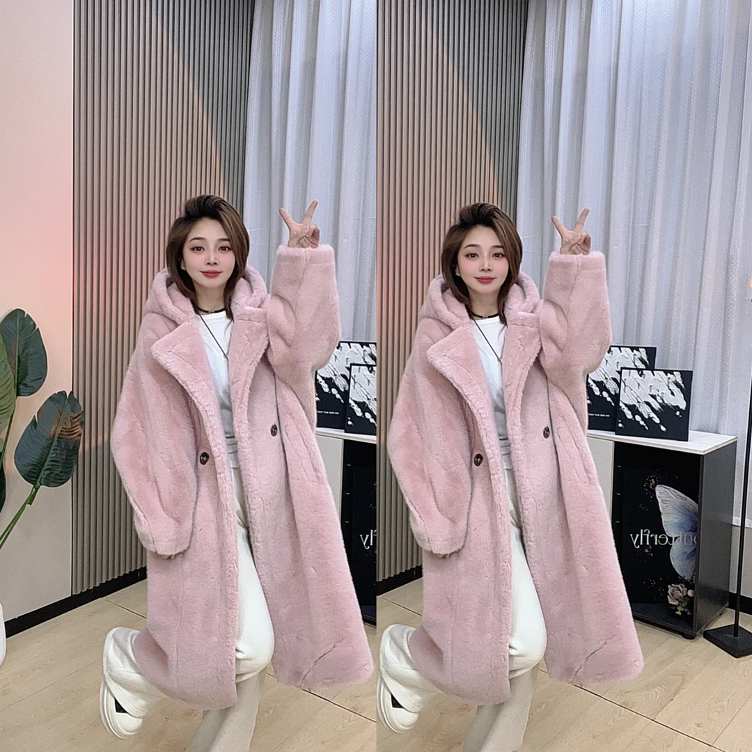 【LL推荐】连帽家居服直下摆厚款短外套大码韩版时尚宽松型保暖