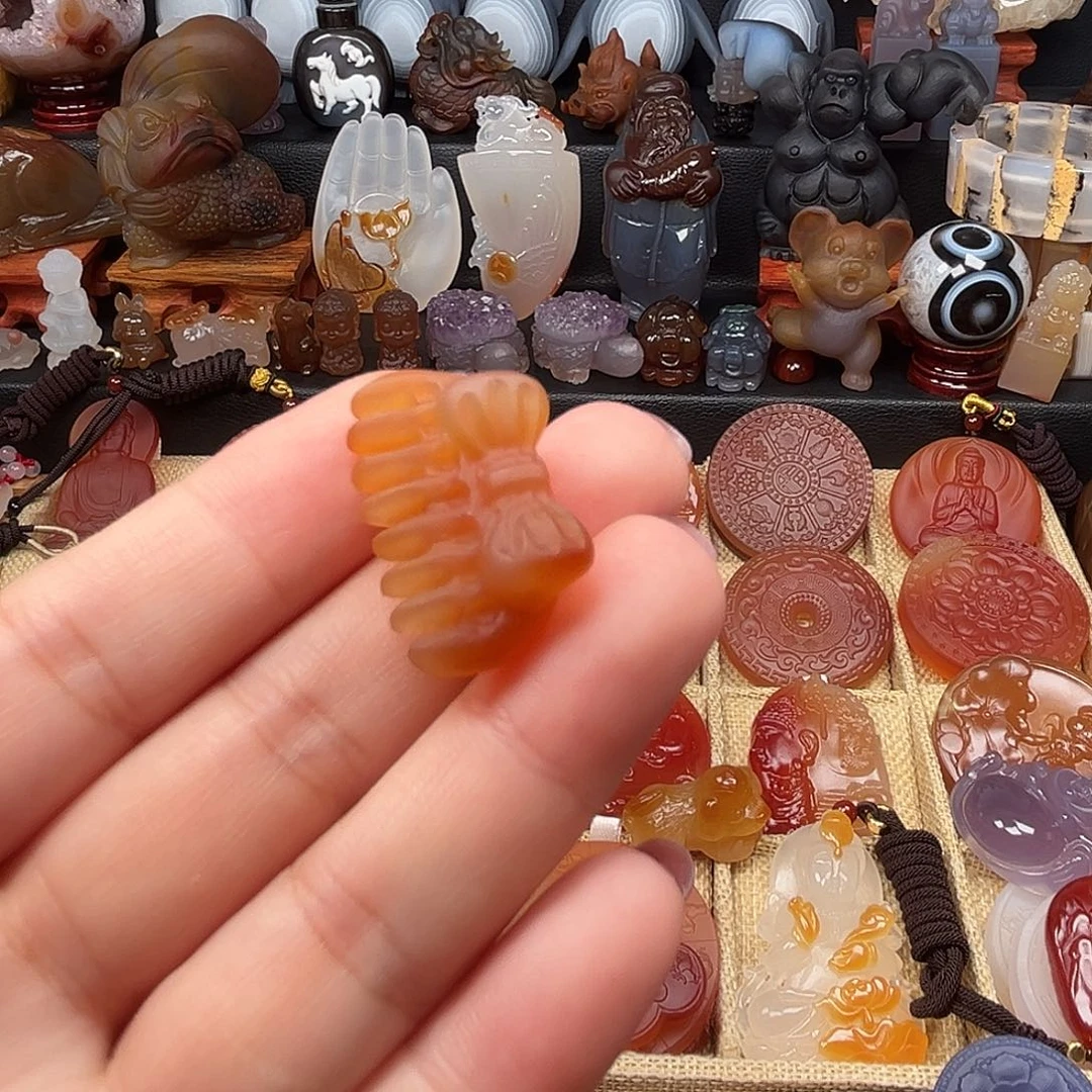 玛瑙/玉髓未镶嵌颈饰