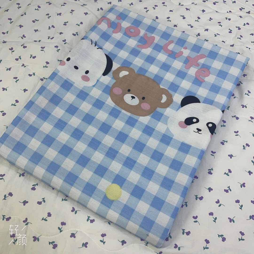 【美好时光】新品双人床单家纺尺寸2.4×2米透气不滑床小帆布面料