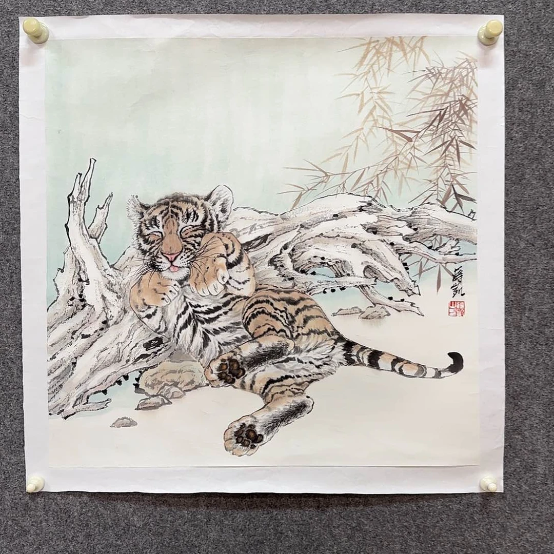 国画zz蒋凯老师手绘作品