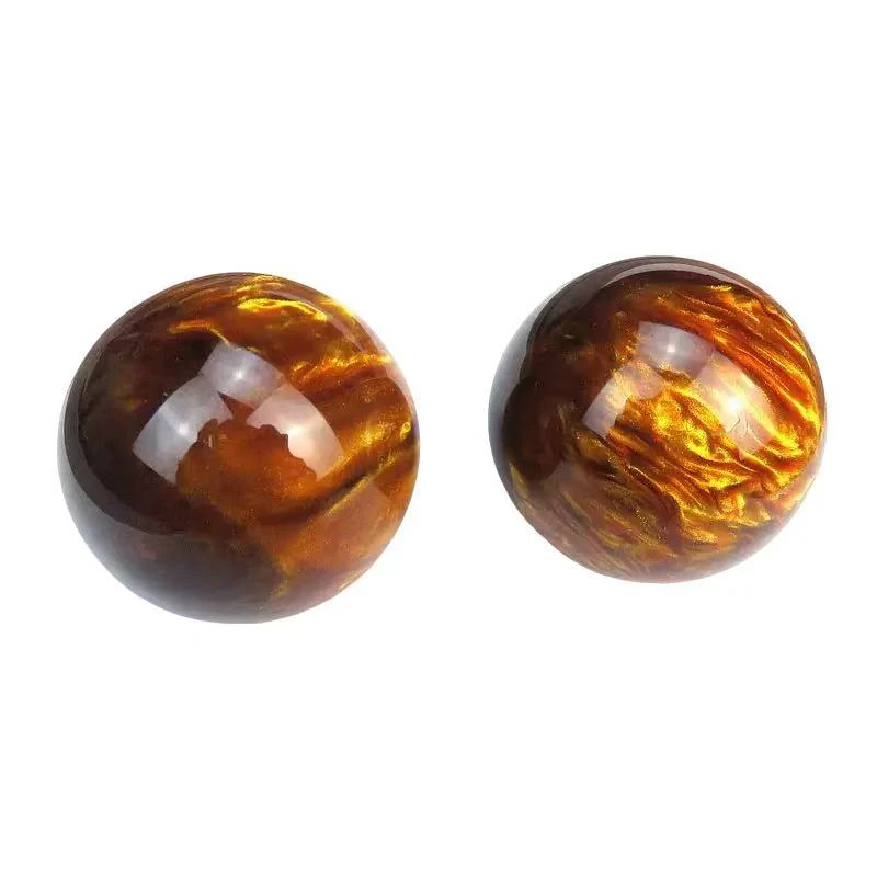 「天朝专属」满爆金丝精品手球一对 A68-YQ-1A