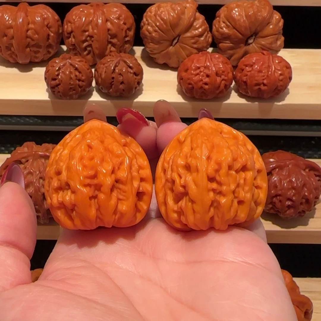 文玩核桃吊坠玉化文山36精品2800