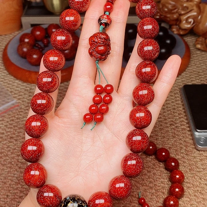 檀香紫檀（小叶紫檀）1.8红手持