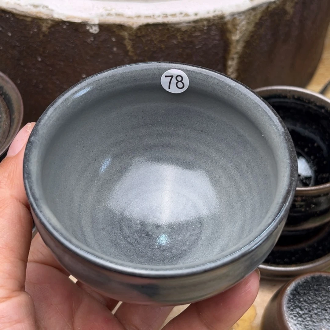 茶盏义兴龙窑坚持真柴烧