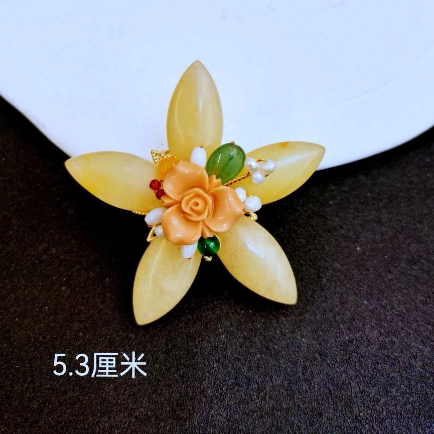 铜合金胸针 647 国风款百搭胸针