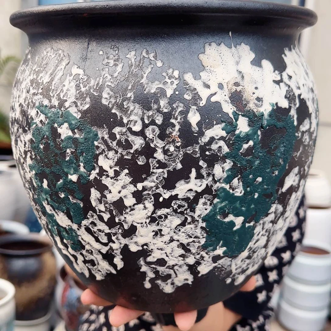 花盆紫砂高23口25