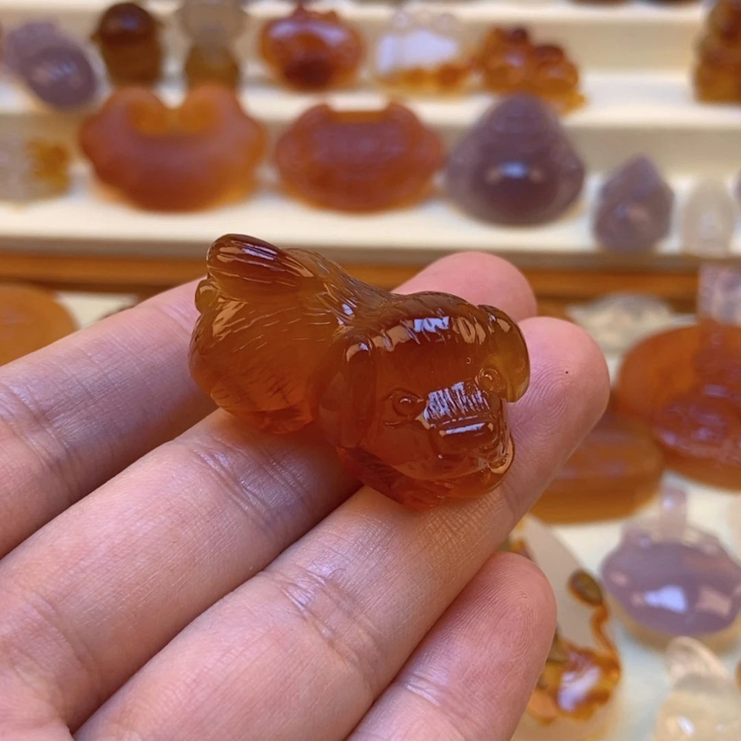 玛瑙/玉髓吊坠(赠链)未镶嵌登**主