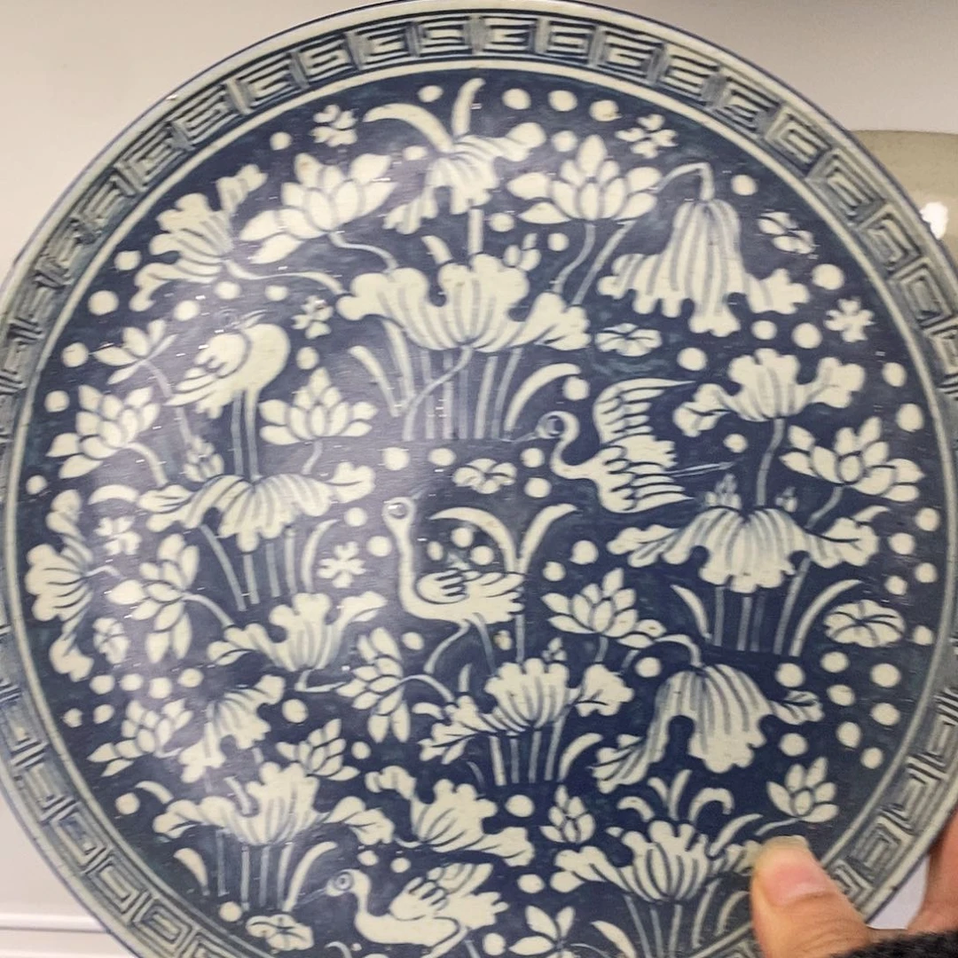 陶手工手绘青花高温陶瓷