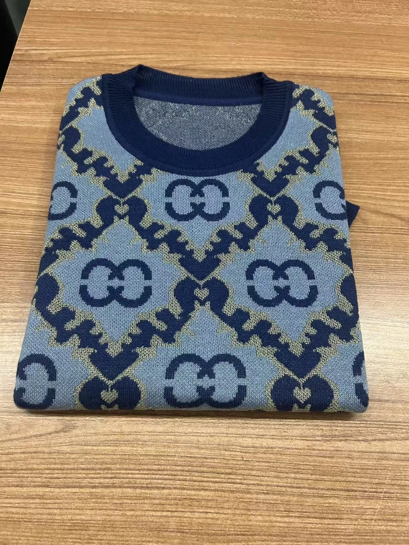 418【蓝4C 短袖】高级气质针织女衫