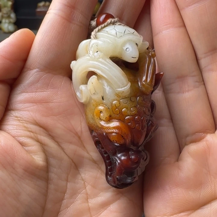 花***楼和田玉（白玉）未镶嵌手链