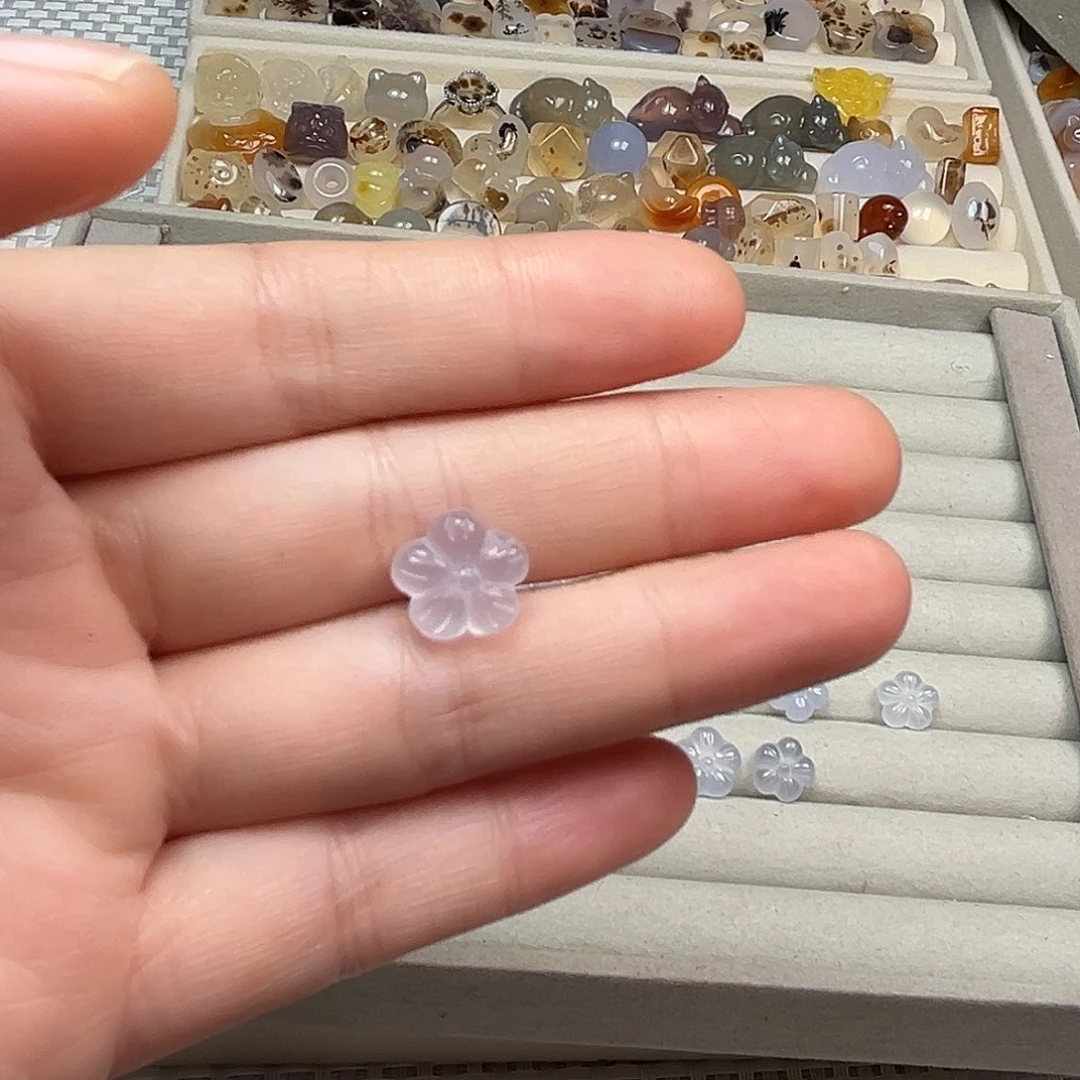 有***清玛瑙/玉髓合金颈饰