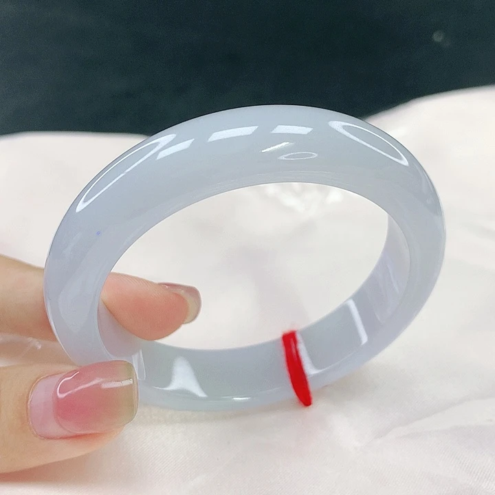 翡翠未镶嵌手镯圈52.9，79075