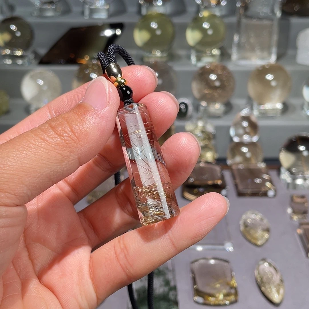 水晶水晶挂件未镶嵌娇*.