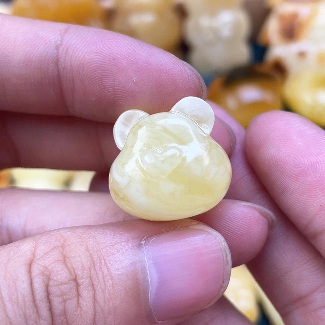 未镶嵌琥珀裸石蜜蜡