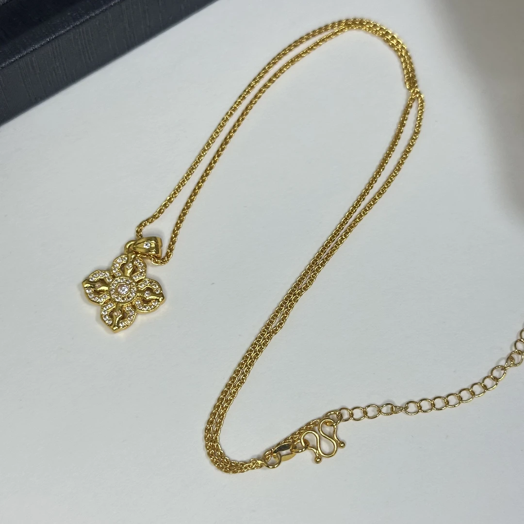 铜合金项链 2130 金色项链