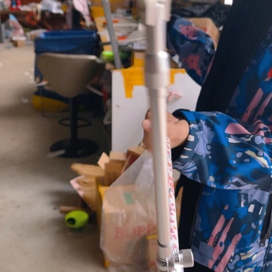 粉花支架杆一套带头带后挂