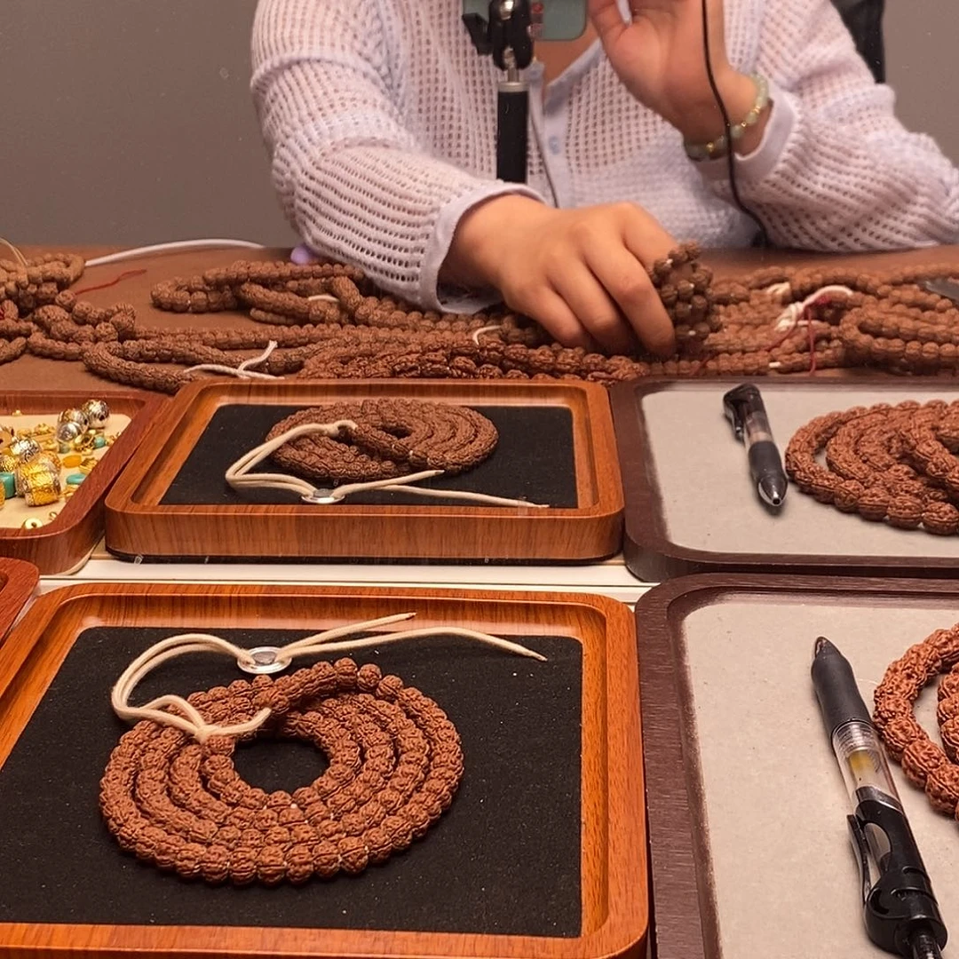 风***楼金刚菩提手串老树王108卡9