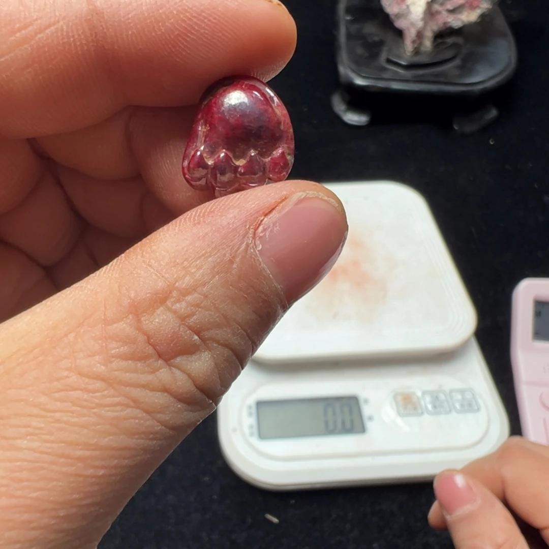 天然辰砂天然朱砂原矿熊掌