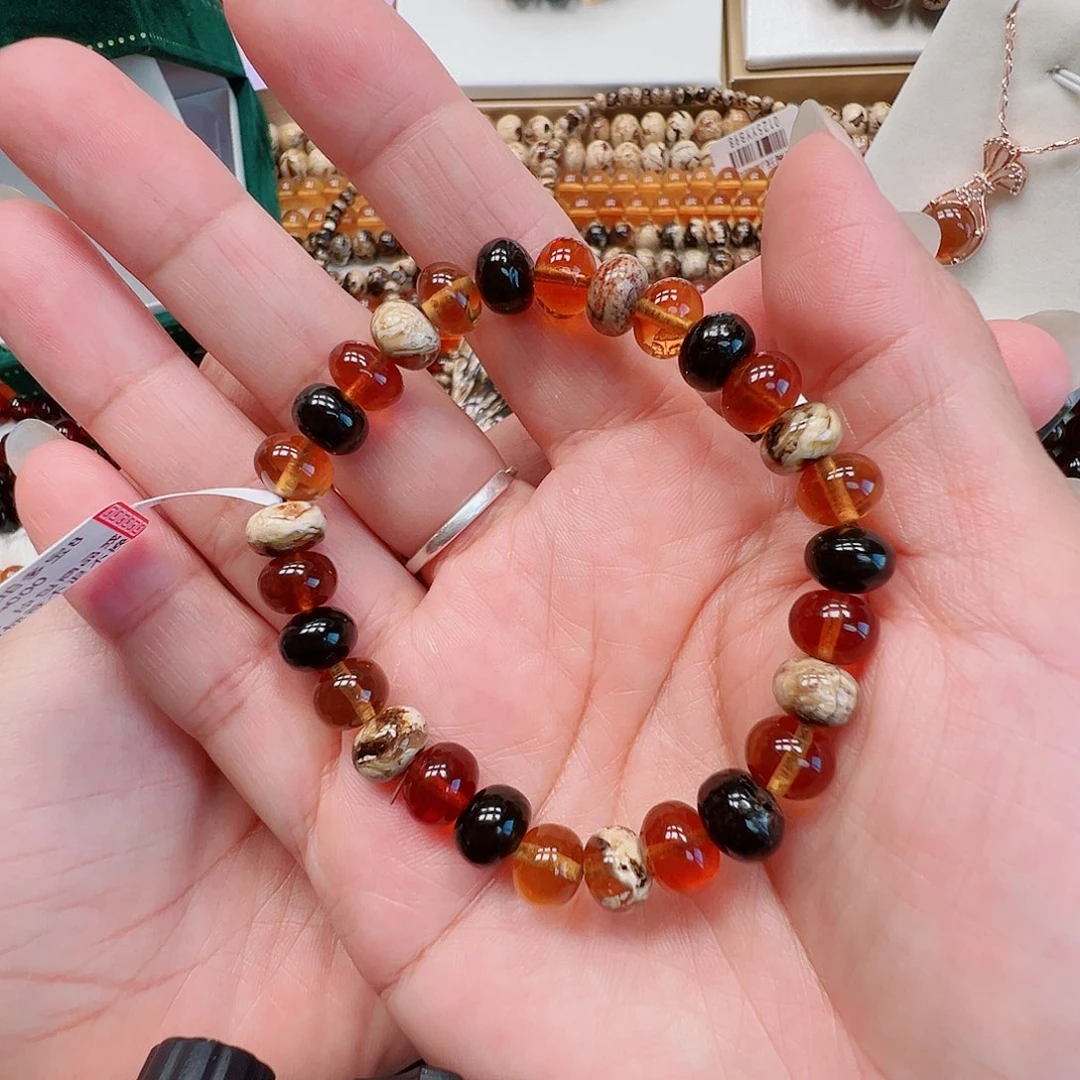 琥珀未镶嵌裸石抚顺琥珀8多宝