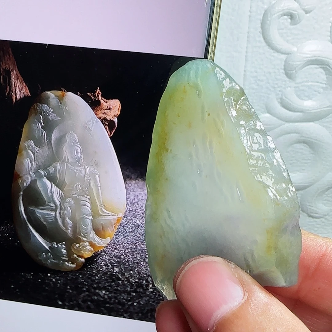 未镶嵌定制翡翠缅甸天然A货翡翠含老师工艺