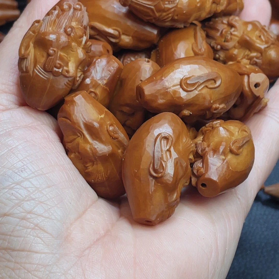 文***略橄榄核手串/手链罗汉