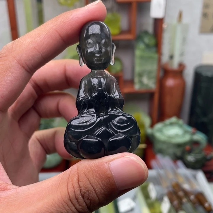 未镶嵌岫玉四大名玉手把