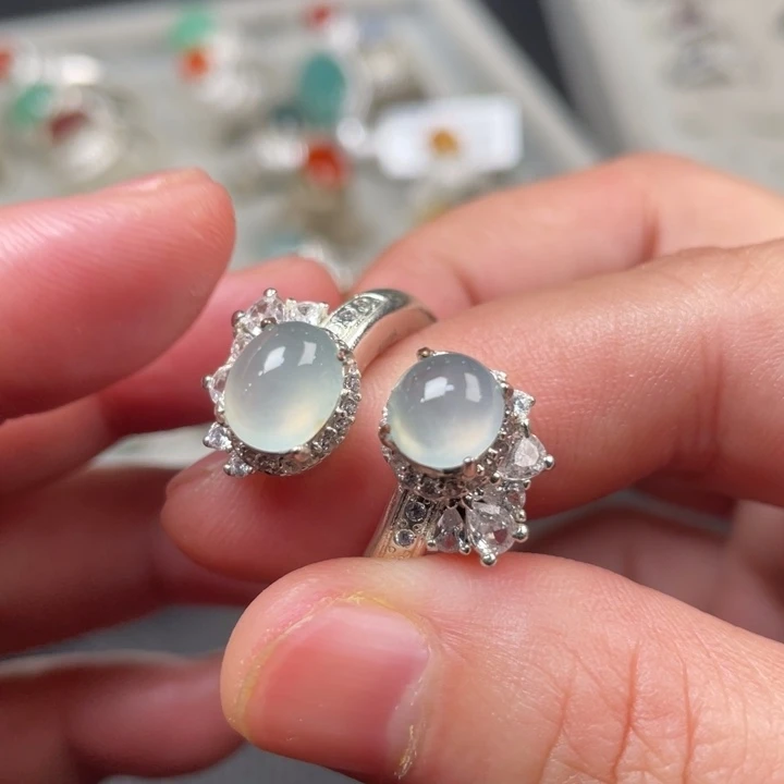 翡翠未镶嵌戒指缅甸天然翡翠