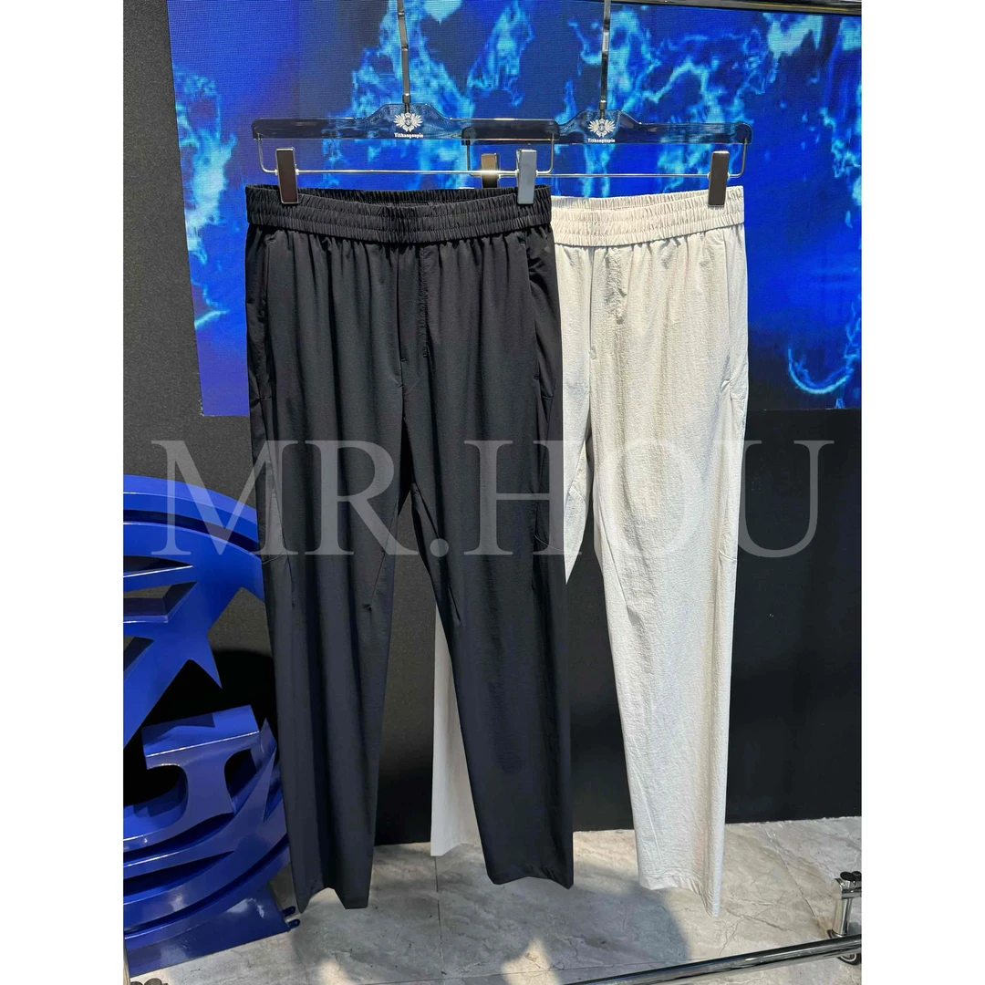 【YSOP】“城市户外” 25673 百搭精致锦纶氨纶混超薄激光穿孔休闲裤