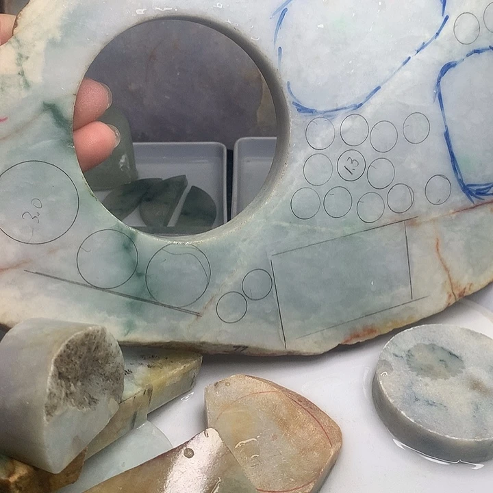 翡翠散珠缅甸翡翠49