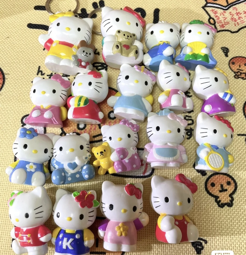 中古Kitty老胶摆件
